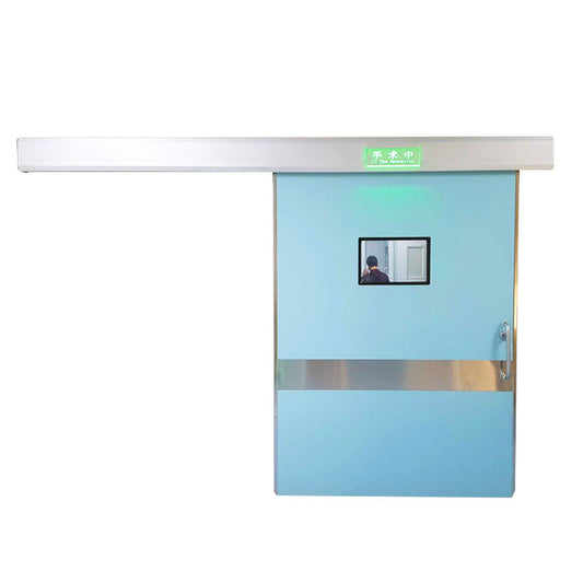 Automatic Sliding Door for Medical Use – Electric Hermetic Door with Foot Sensor for Hospitals, Clinics & Beauty Centers