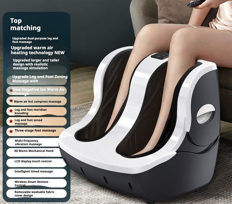 Automatic Calf & Foot Massager with Kneading and Heat for Relaxation & Leg Care – Perfect Gift