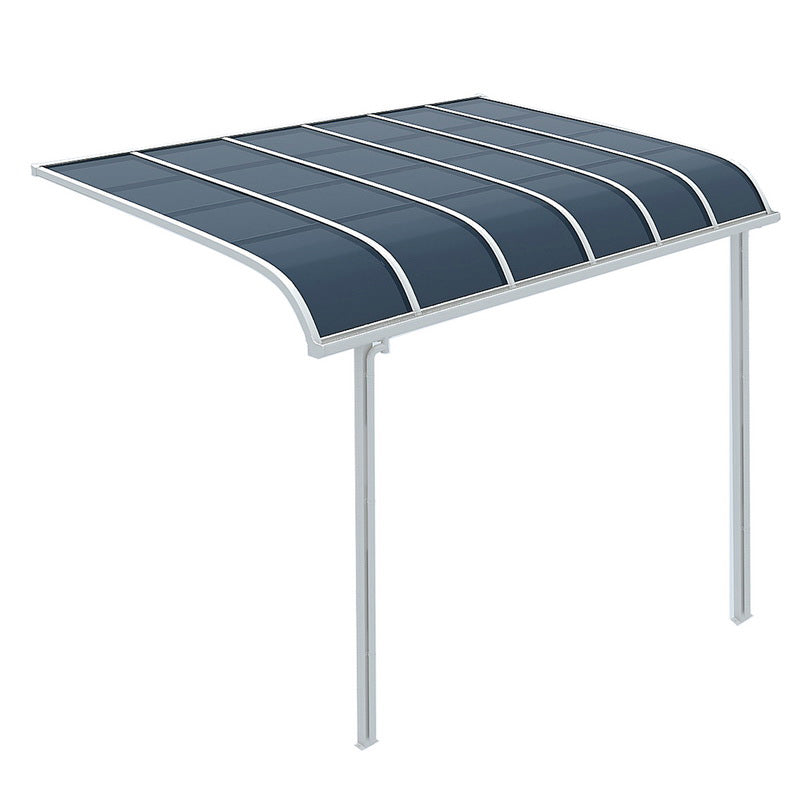 Aluminum Roof Awning for Balcony, Terrace, Eaves & Windows with Sun & Rain Protection