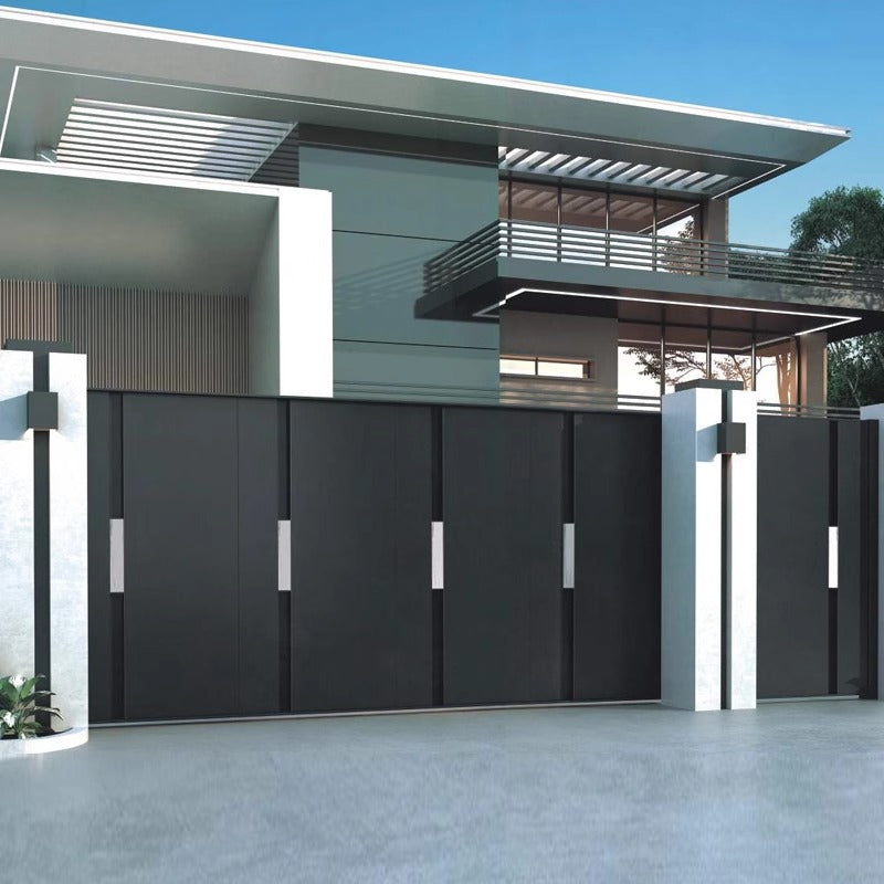 Smart Sliding Aluminum Gate – High-End Villa Courtyard Entry Door