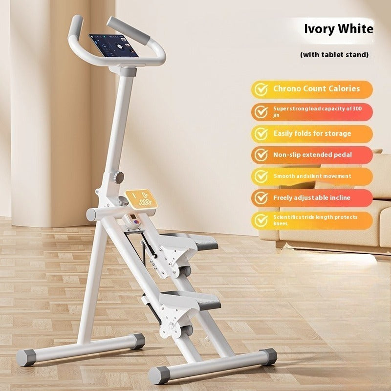 Compact Indoor Stair Climber for Home Cardio, Stepping & Belly Fat Reduction