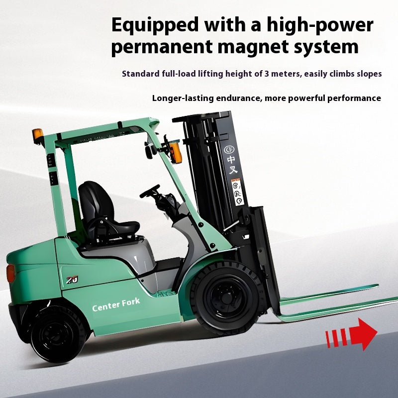 Electric Forklift/Stacker – 1 T, 1.5 T, 2 T, and 3 T Lithium‑Powered Sit‑Down & Pedestrian Models with Hydraulic Lifting for Indoor & Outdoor Operations