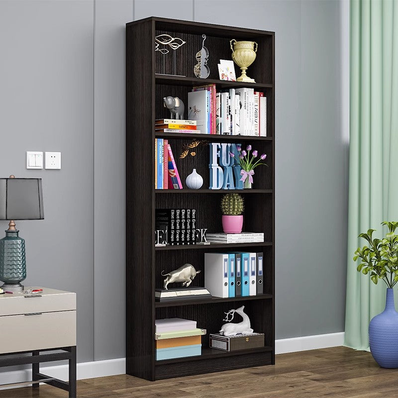 Custom Solid Wood Display Cabinet – Lighted Bookshelf & Wine Rack with Storage for Office or Home Use