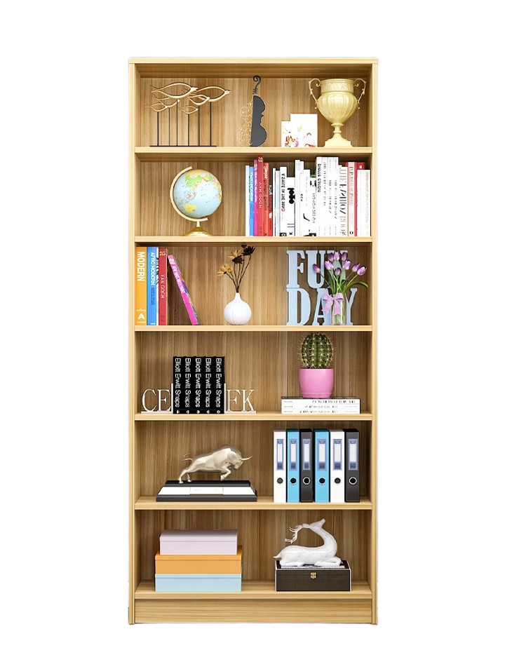 Custom Solid Wood Display Cabinet – Lighted Bookshelf & Wine Rack with Storage for Office or Home Use