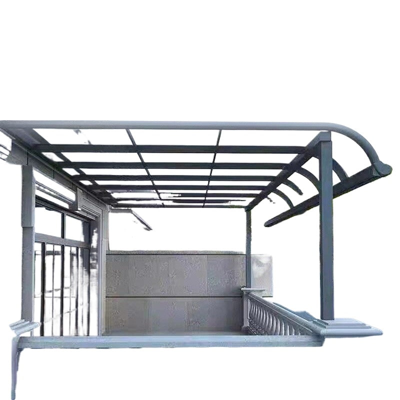 Aluminum Outdoor Awning for Balcony, Terrace & Patio with Sun & Rain Protection