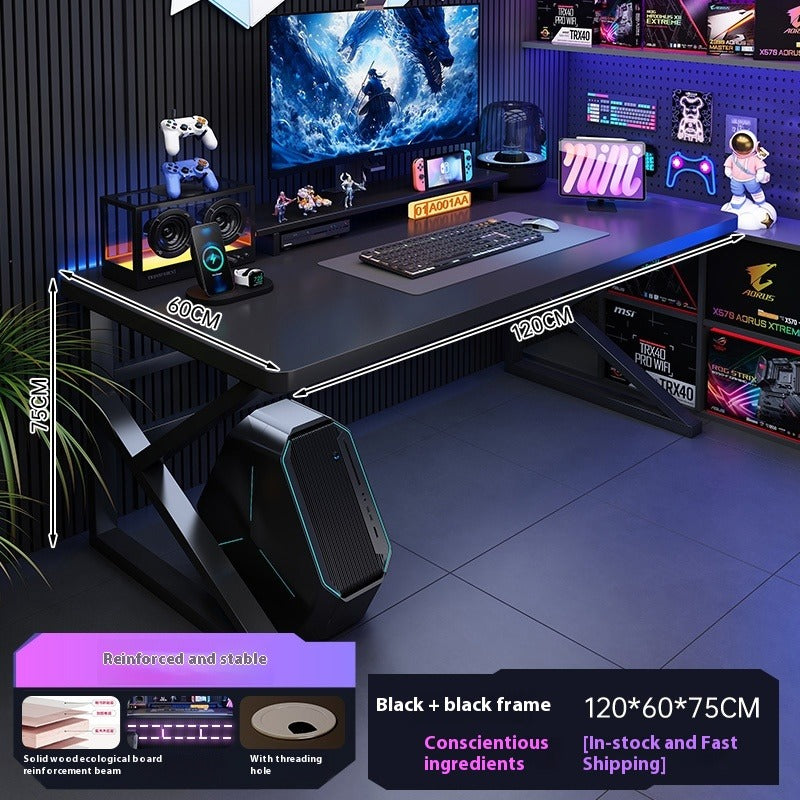 Computer Desk with Chair Set – Home Office, Gaming, or Study Table for Bedroom or Students