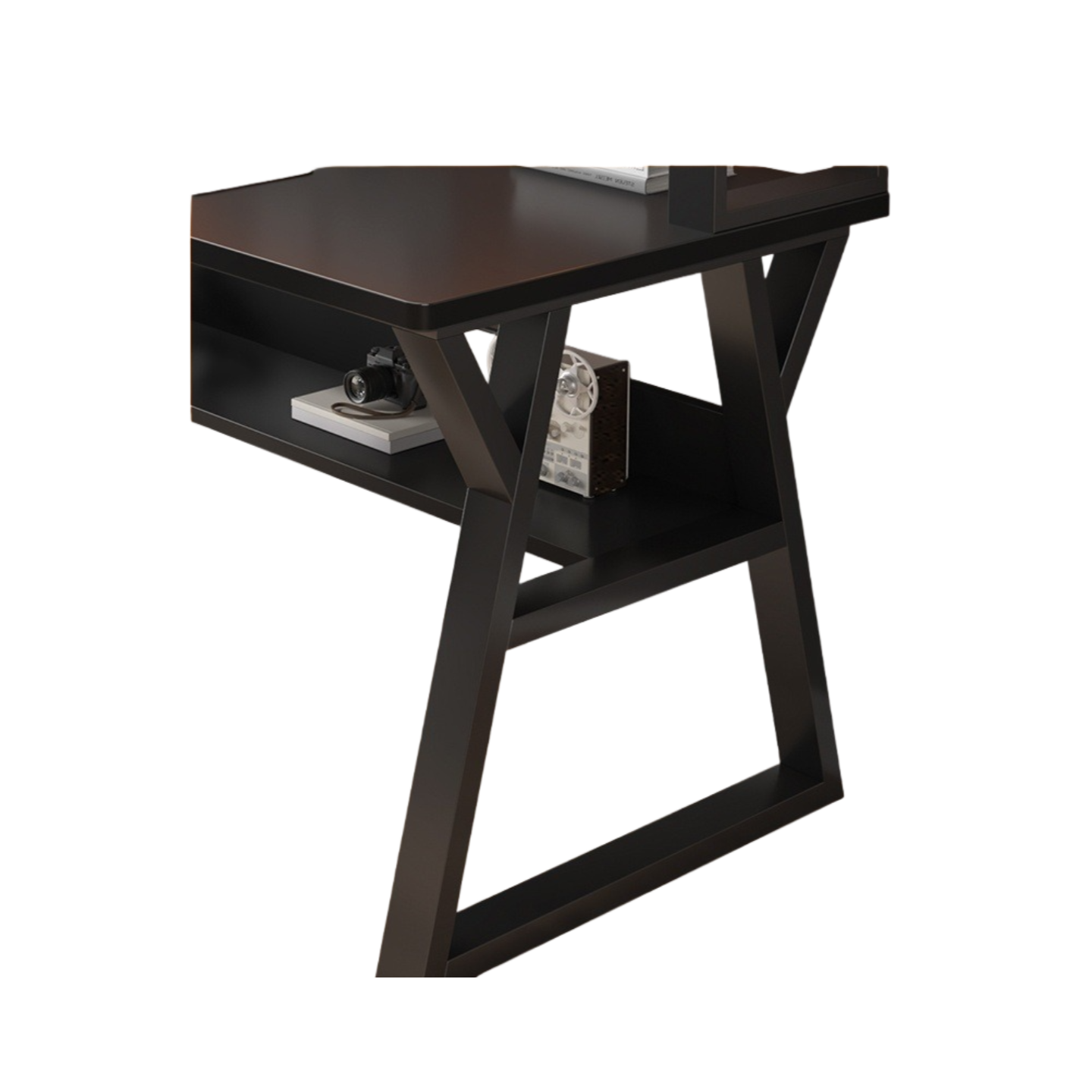 Computer Desk with Chair & Pegboard Bookshelf – All-in-One Home Office and Gaming Setup with Magnetic Hooks