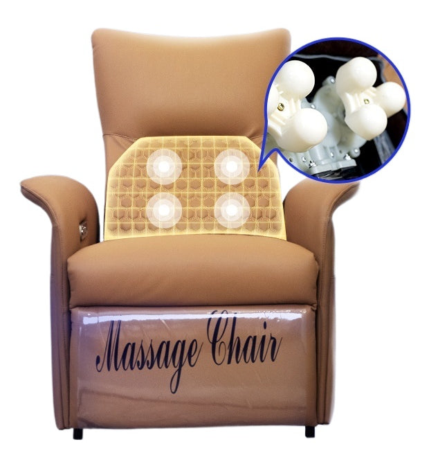 Smart Electric Recliner Sofa with Back Massage & USB Charging for Small Living Rooms & Balconies