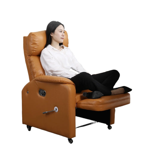 Reclining Single Sofa Chair with Footrest for Gaming, Salon, Office & Dorm Use