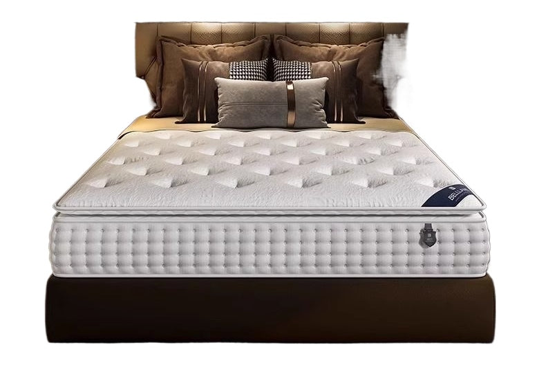 Ultra Soft Thick Mattress with Latex, Memory Foam & Pocket Springs, Roll-Packed for Luxury Hotels