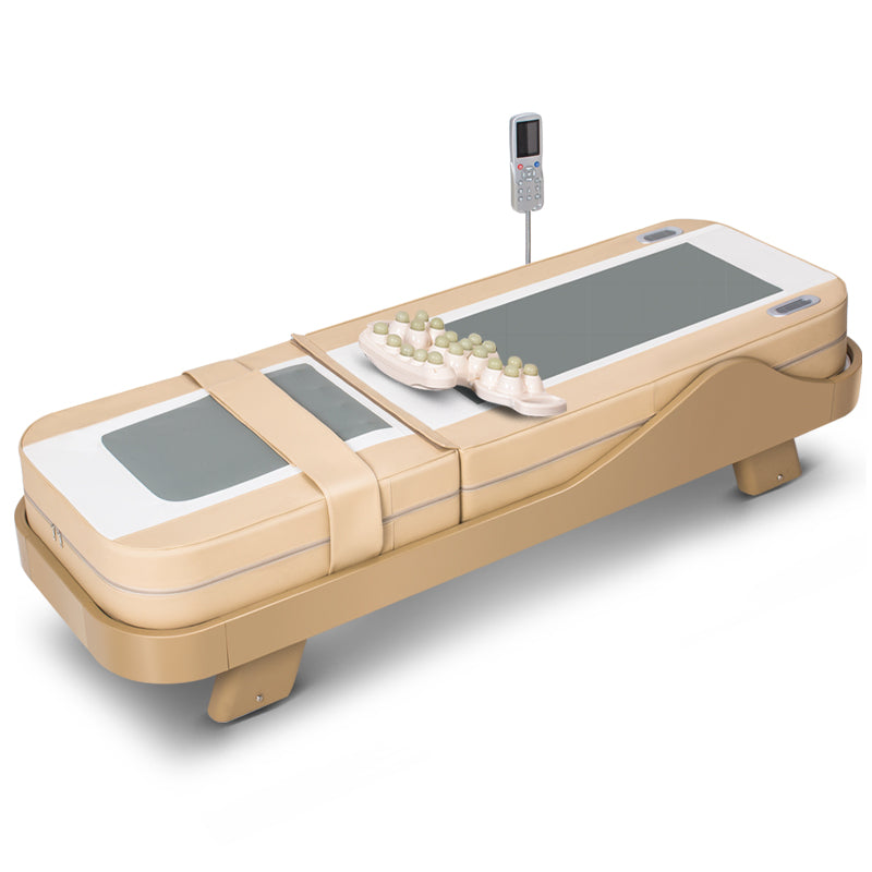 OGJE Premium Jade Roller Full-Body Massage Bed with Intelligent Therapy Functions