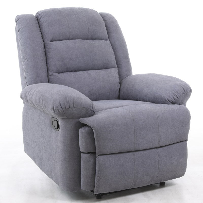 Electric Reclining Space Capsule Chair with Massage, USB Charging & 270° Swivel in Leather or Tech Fabric