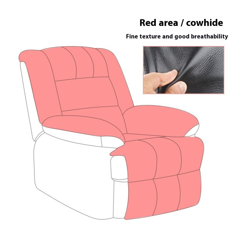 Electric Reclining Space Capsule Chair with Massage, USB Charging & 270° Swivel in Leather or Tech Fabric