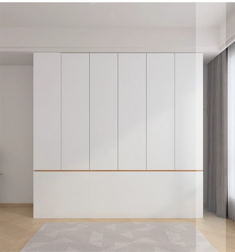 Solid Wood End-of-Bed Cabinet – Narrow Storage Unit with Drawers for Kids & Small Bedrooms