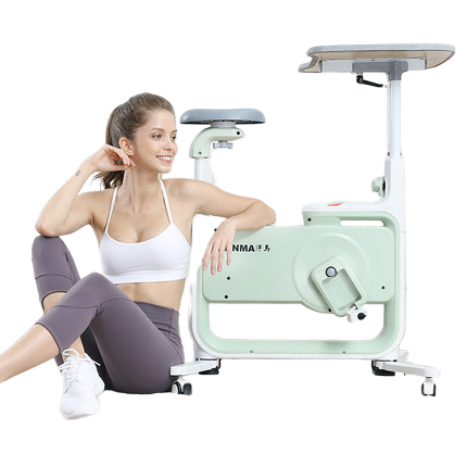 No-Assembly Magnetic Exercise Bike for Home & Office Indoor Cycling with Silent Operation