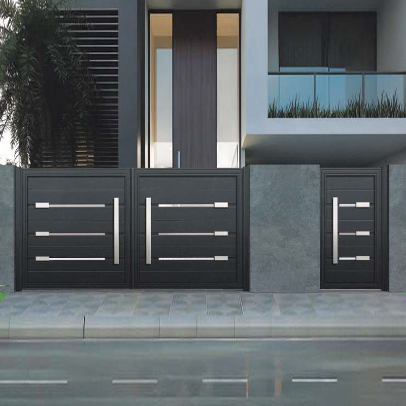 Smart Sliding Aluminum Gate – High-End Villa Courtyard Entry Door