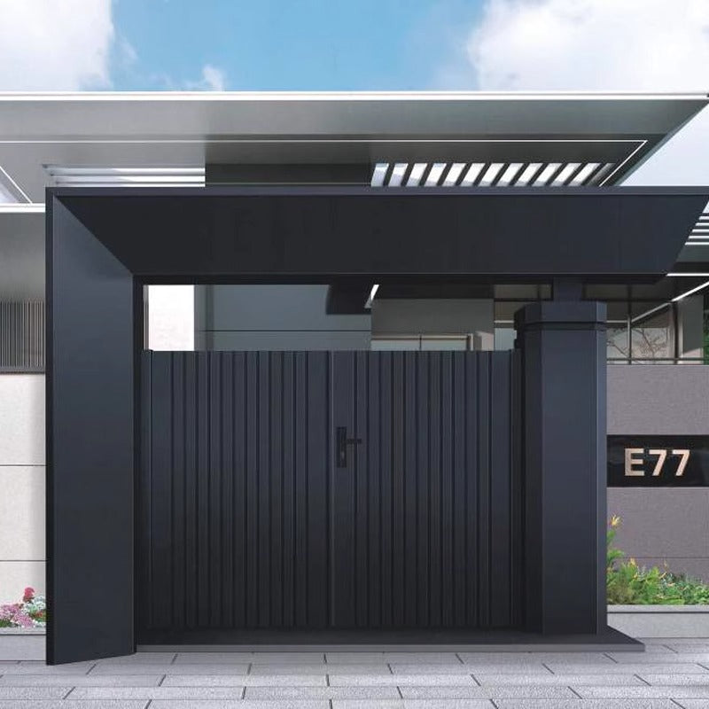 Smart Sliding Aluminum Gate – High-End Villa Courtyard Entry Door