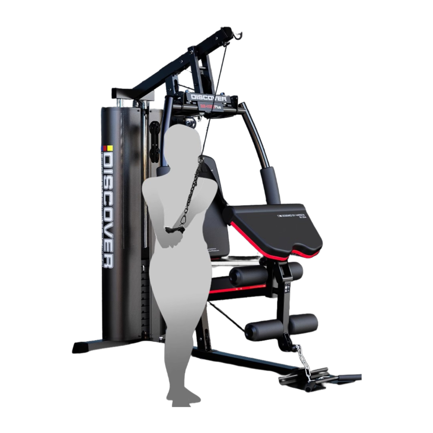 All-in-One Smith Machine Home Gym with Full Body Strength Training Station
