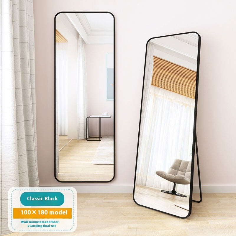 Wall-Mounted Full-Length Mirror – Dressing Mirror for Girls' Bedroom, Dorm, or Home Use