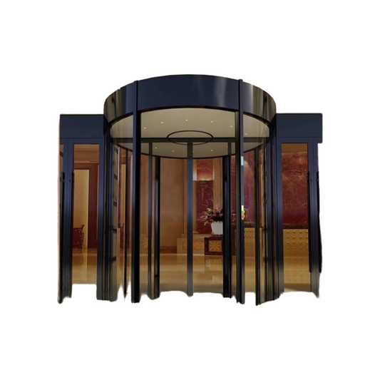 Automatic Revolving Door – Two-Wing & Three-Wing Sensor Entry for Malls and Office Buildings