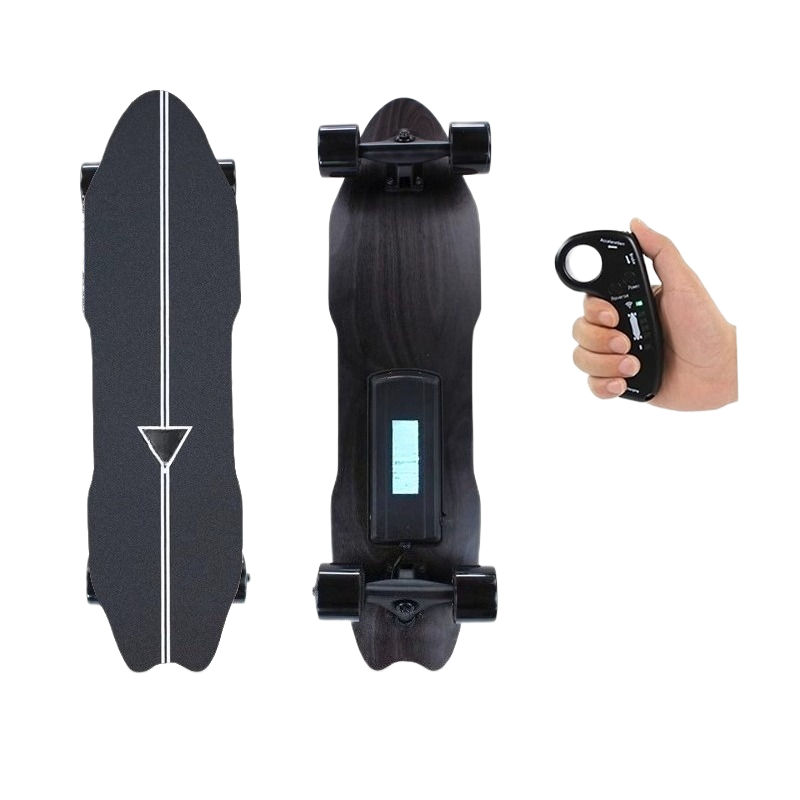 4-Wheel Electric Skateboard for Beginners - Dual Motor, Remote Control & Off-Road Capability Extended Range
