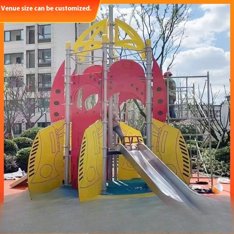 Outdoor Playground Slide Set for Kindergarten, Parks & Scenic Spots (Non-Powered Custom Design)
