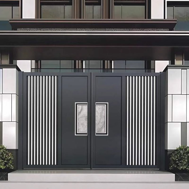 Smart Sliding Aluminum Gate – High-End Villa Courtyard Entry Door
