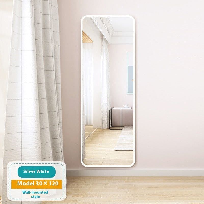 Wall-Mounted Full-Length Mirror – Dressing Mirror for Girls' Bedroom, Dorm, or Home Use
