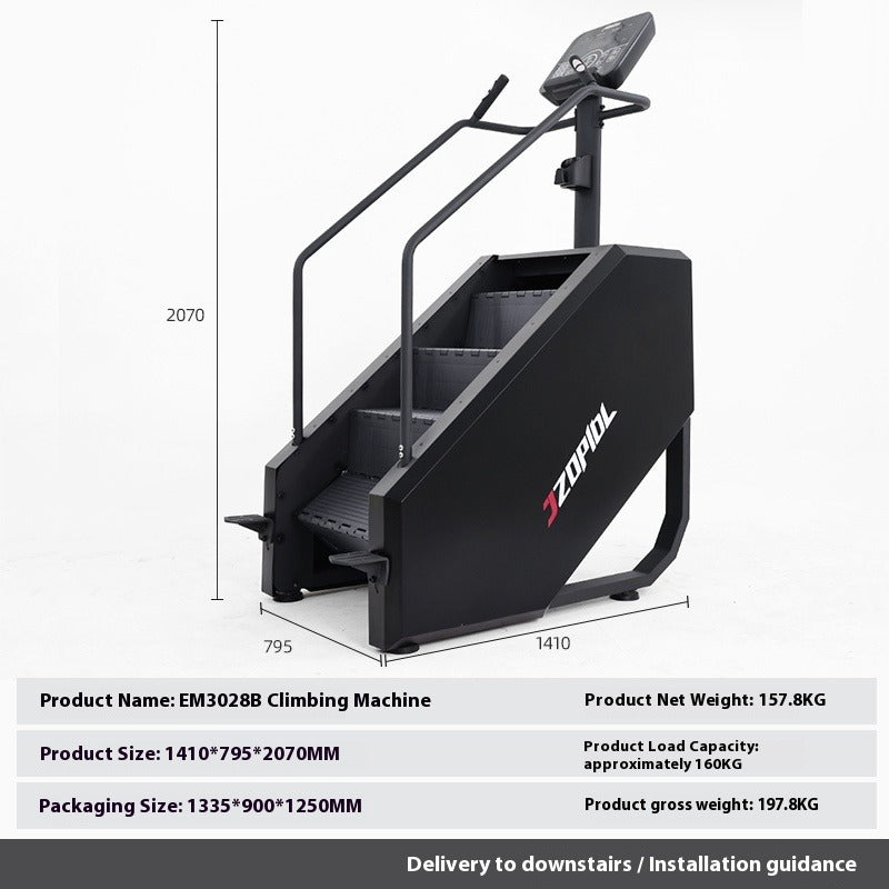 Commercial Stair Climber Machine for Gym & Home Cardio Training