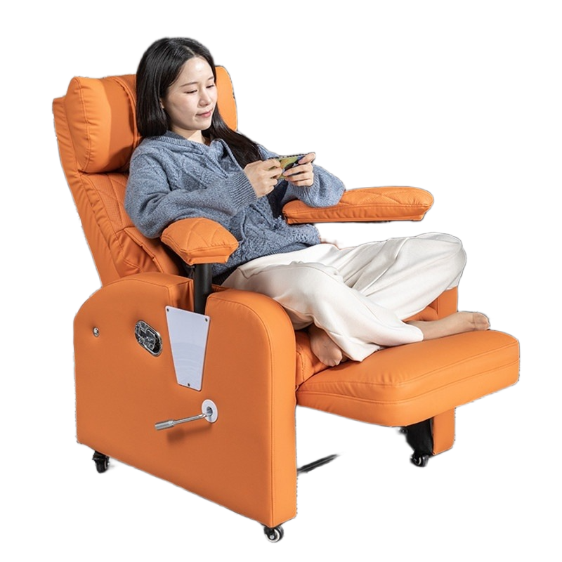 Breathable Gaming Recliner Chair with Armrest, Swivel Wheels, Keyboard Tray & Adjustable Back