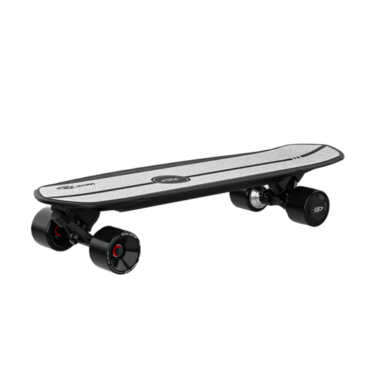 4WD Electric Skateboard with Removable Battery & Ambient Lights (3 Batteries Included)