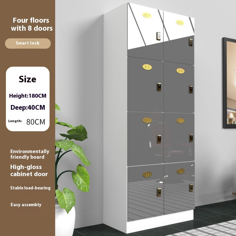 Wooden Locker with Lock – Multi-Purpose Storage Cabinet for Gym, Salon, Bathroom & Employee Changing Room