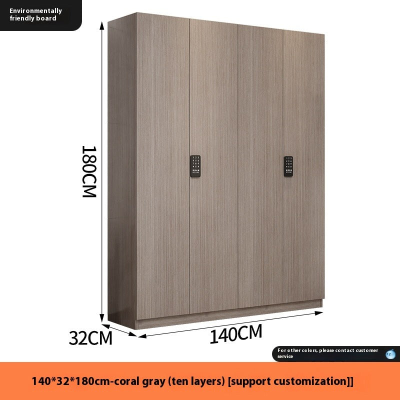 Password-Locked Shoe Cabinet – Anti-Theft Entryway Storage for Hallway, Outdoor Corridor & Home Entrance