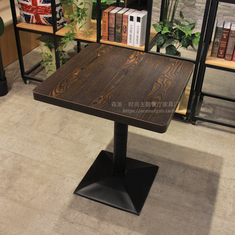 Retro Restaurant Booth Sofa & Table Set for Café, Bar, Hotpot & Tea Shop Seating