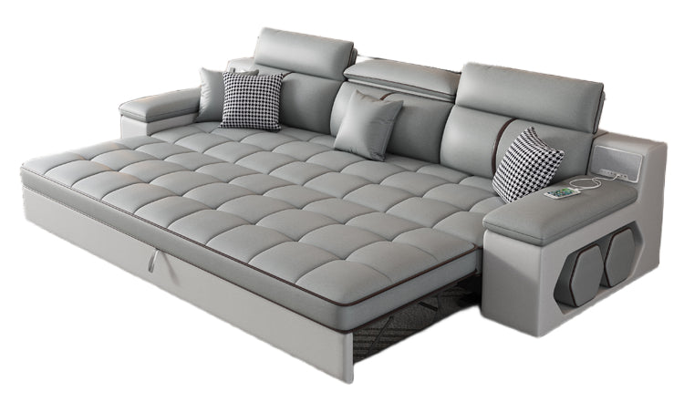 Elegant Velvet Sectional Sofa Set with Ottoman and Storage - Multi-Functional Living Room Furniture