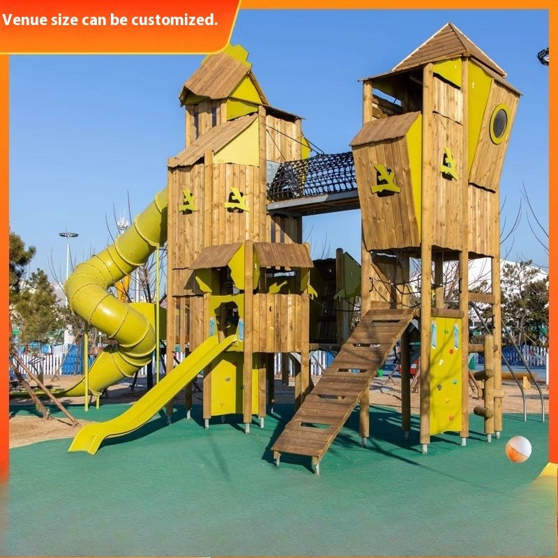 Outdoor Playground Slide Set for Kindergarten, Parks & Scenic Spots (Non-Powered Custom Design)