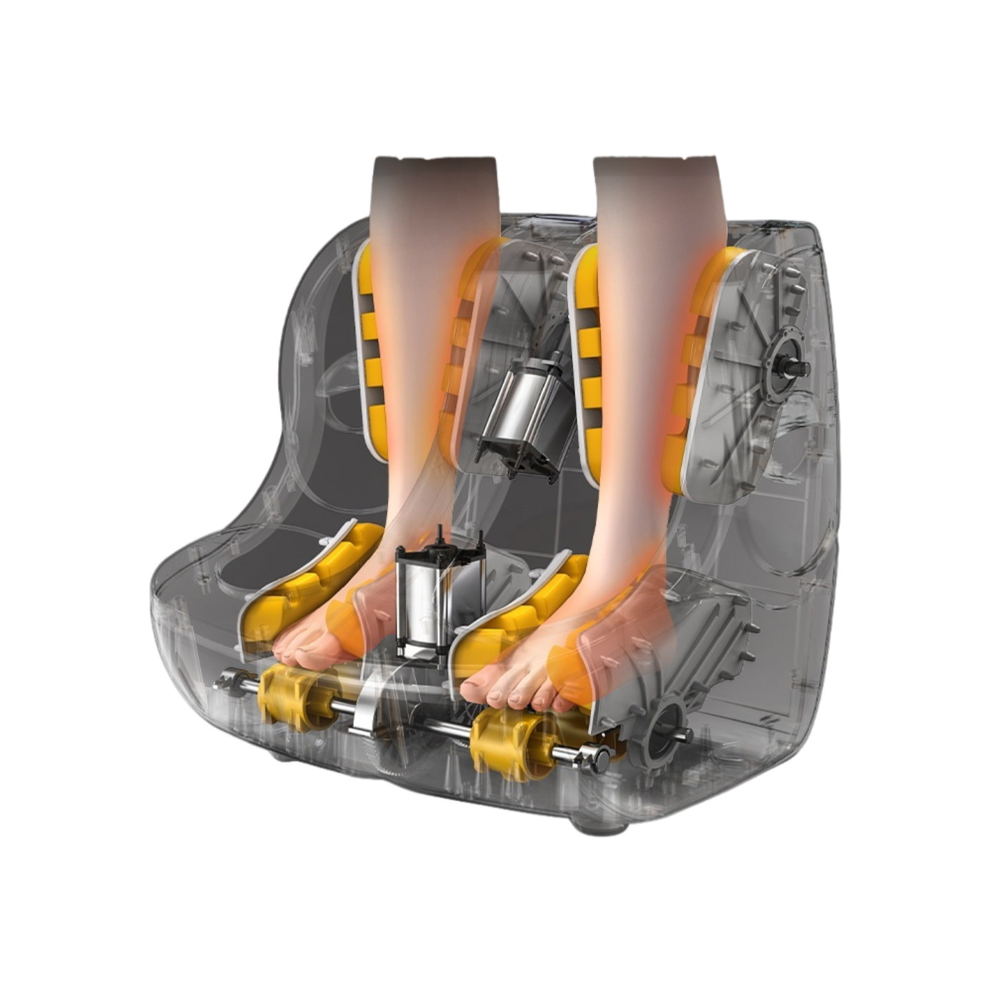 Smart Leg & Foot Massager with Automatic Kneading for Calves, Soles & Beauty Care