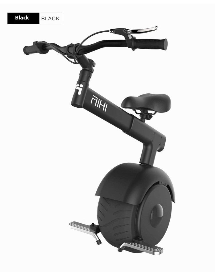 Self-Balancing Electric Unicycle Motorcycle - Smart Adult Commuter with Handlebars & Extended Range