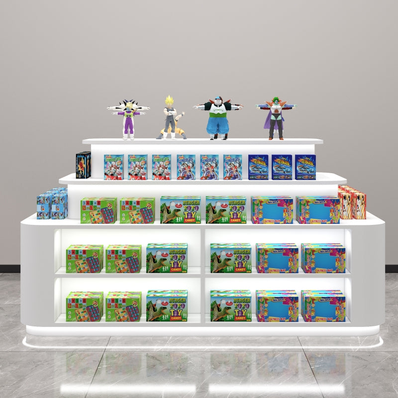 Custom Toy Display Cabinet with LED – Collectibles Showcase for Game Stores, Anime Shops & Prize Redemption
