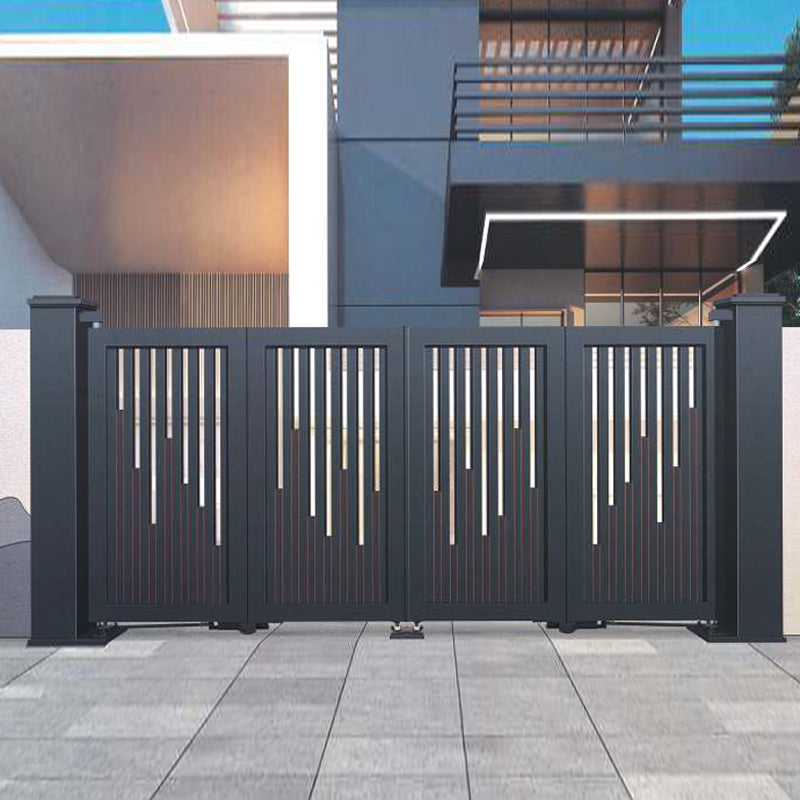 Smart Sliding Aluminum Gate – High-End Villa Courtyard Entry Door