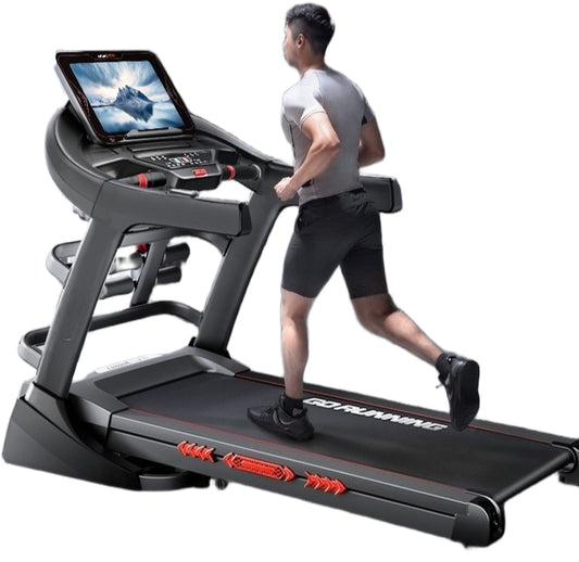Ultra-Quiet Foldable Treadmill with Incline for Home & Gym Use