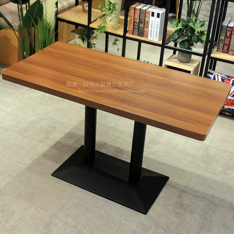 Retro Restaurant Booth Sofa & Table Set for Café, Bar, Hotpot & Tea Shop Seating