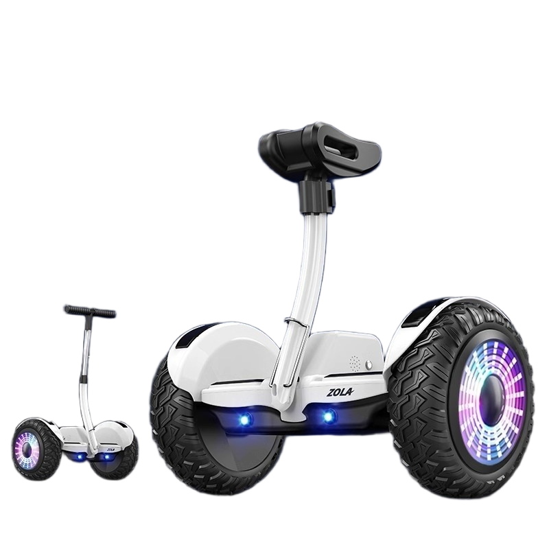 54V Smart Self-Balancing Scooter for Kids 6-15 & Adults - Triple Control with LED Mood Lights & Glow Wheels