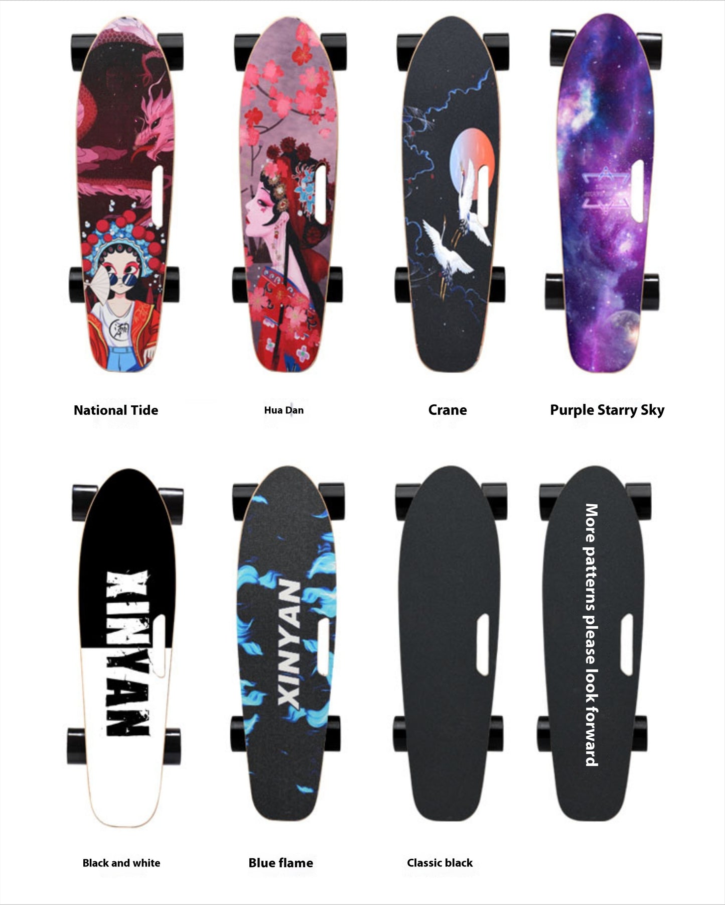 4WD Electric Skateboard with Dual Motors, 36V 700W, 35KM/H Top Speed, 700W Power, 120KG Max Load, 4-Speed, Splash-Proof Deck, Remote Control, New