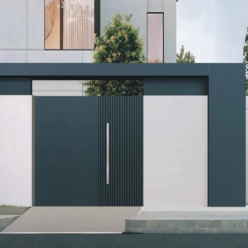 Smart Sliding Aluminum Gate – High-End Villa Courtyard Entry Door
