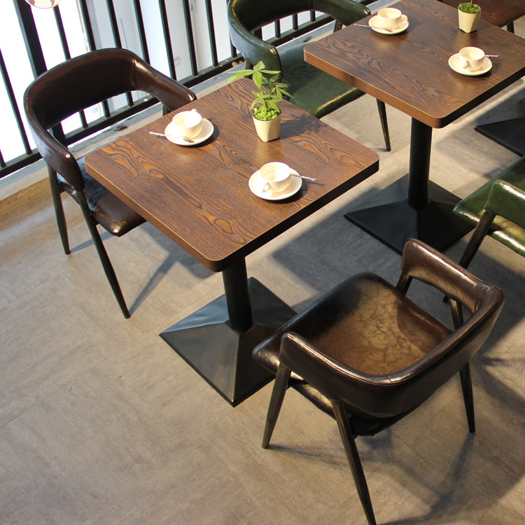 Retro Restaurant Booth Sofa & Table Set for Café, Bar, Hotpot & Tea Shop Seating
