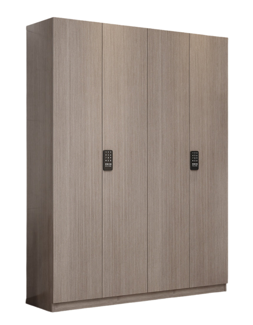 Password-Locked Shoe Cabinet – Anti-Theft Entryway Storage for Hallway, Outdoor Corridor & Home Entrance