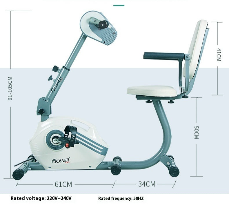 Electric Passive Exercise Bike for Upper & Lower Limb Rehabilitation for Stroke and Elderly Patients