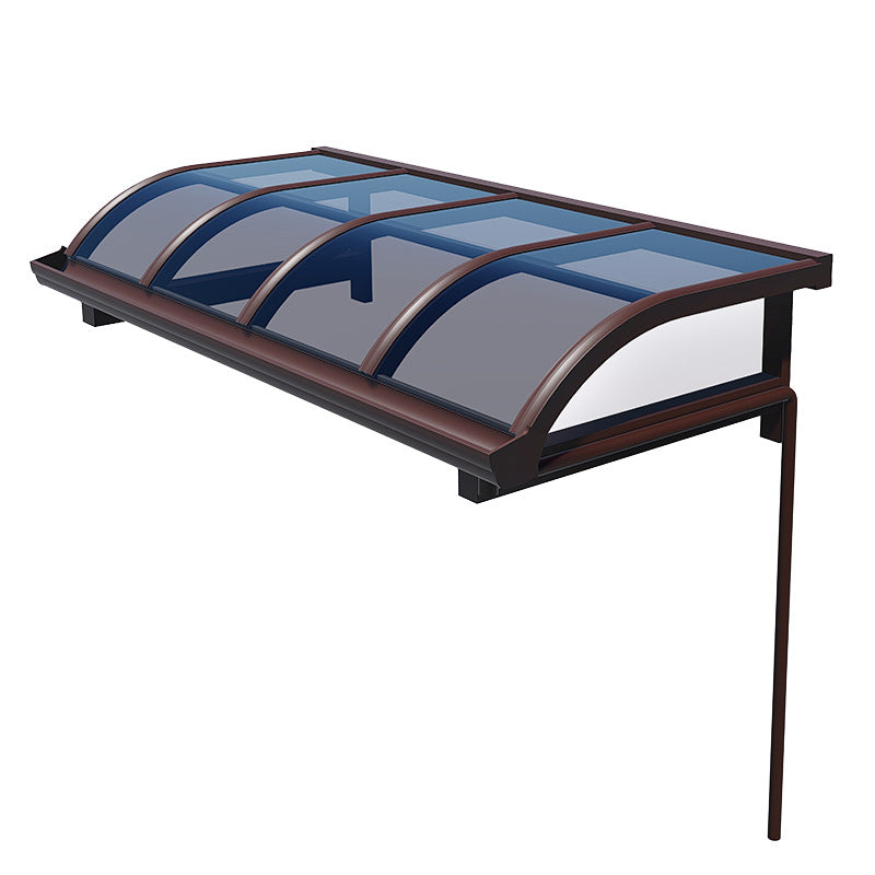Aluminum Outdoor Awning for Terrace, Eaves, Carport & Garden with Rain and Sun Protection