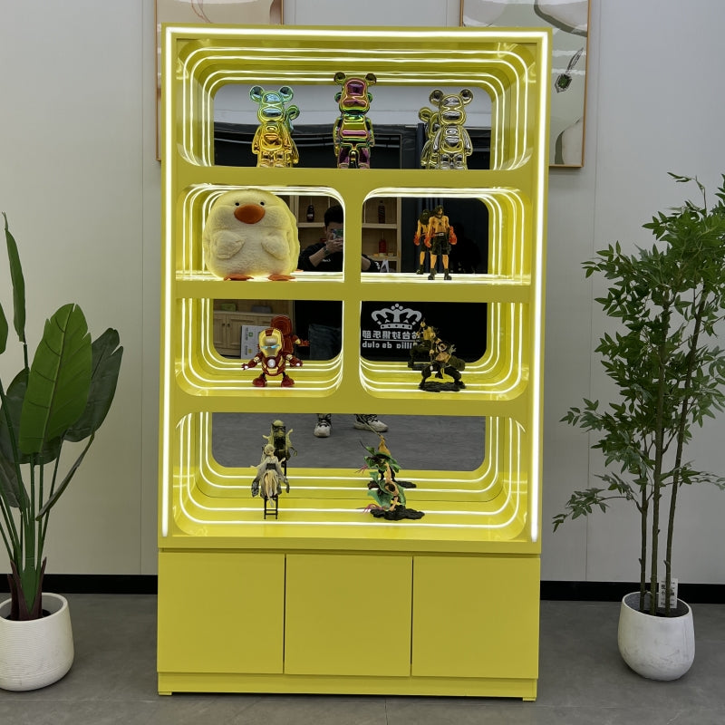 Custom Toy Display Cabinet with LED – Collectibles Showcase for Game Stores, Anime Shops & Prize Redemption